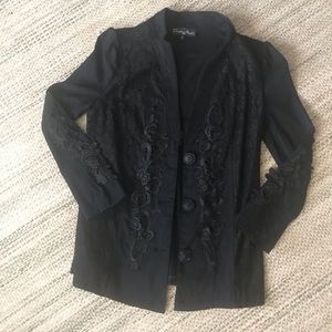 Pretty Angel women’s black blazer Sz.Small